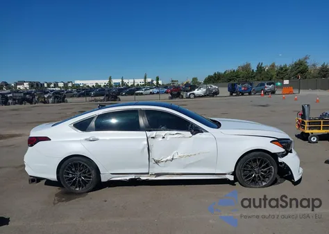 2019 Genesis G80 3.3T Sport из США, поврежденный, VIN KMHGN4JB3KU290992
